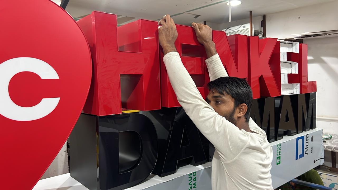 Henkel dammam Design Fabrication